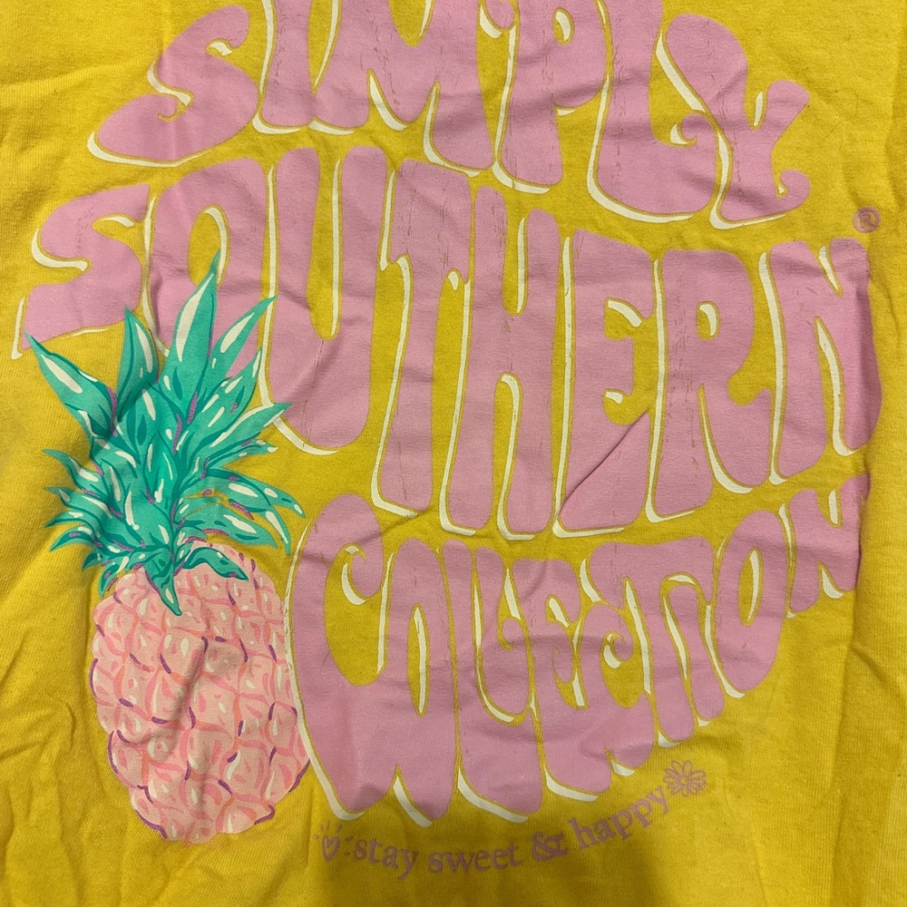 Simply Southern Sunshine Yellow Tee